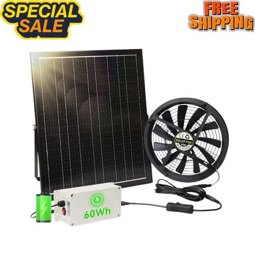 New solar exhaust fan 40w - solar,