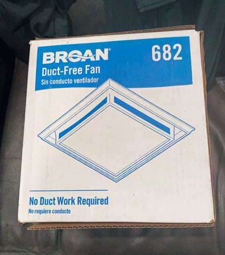 Broan 682 duct free bathroom - broan,