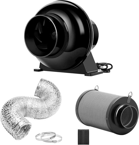 Inch inline duct - 4-inch, ventilation