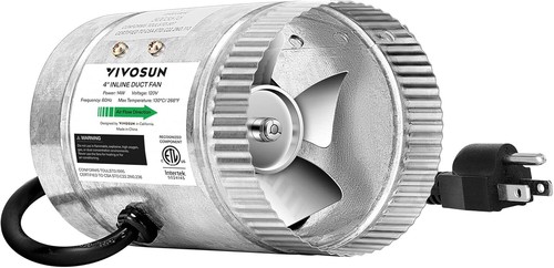 Vivosun 8 inline - vivosun, fan