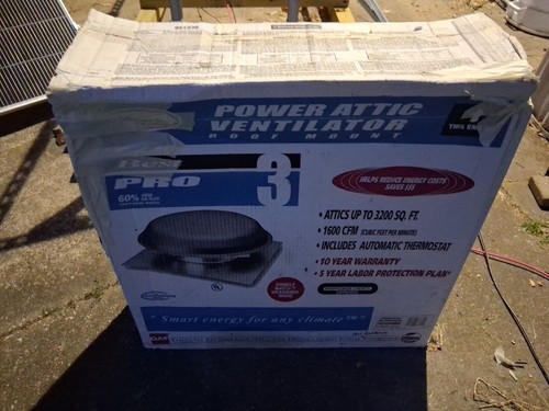 1600cfm electric gable - electric, mount